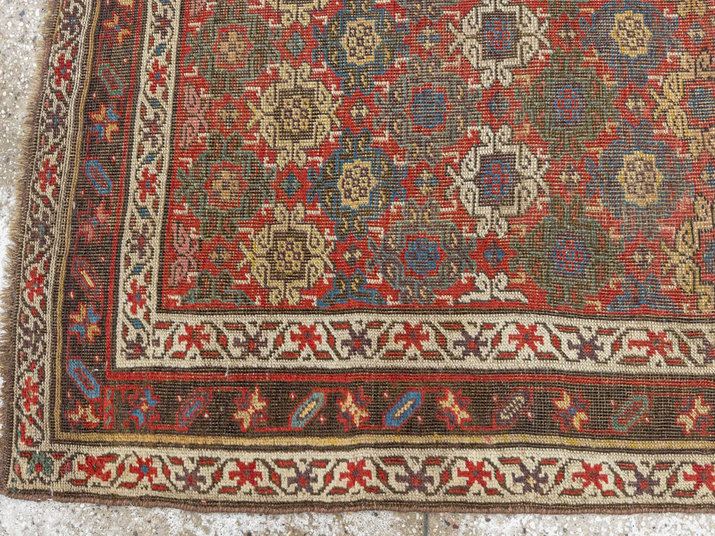 Antique Persian Bidjar Rug, No.12624 - Gsblank