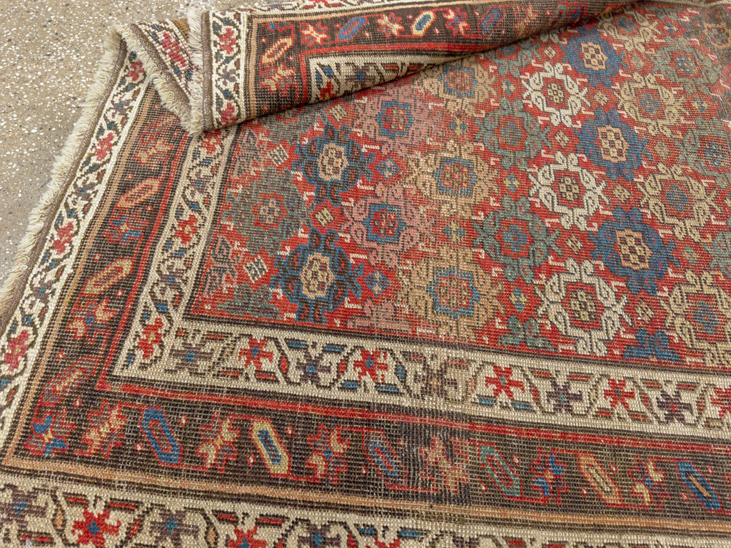 Antique Persian Bidjar Rug, No.12624 - Gsblank