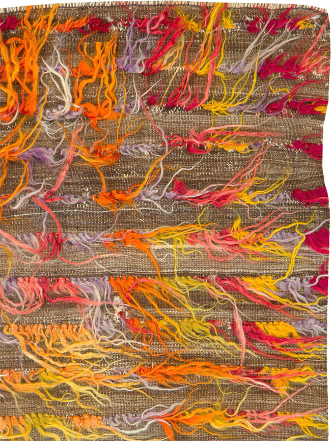 Vintage Turkish Tulu Rug, No.12626 - Gsblank