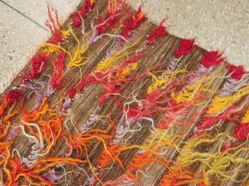 Vintage Turkish Tulu Rug, No.12626 - Gsblank