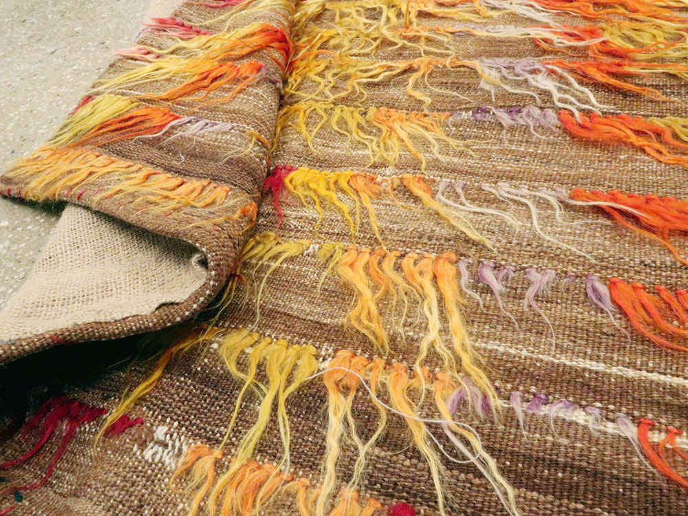 Vintage Turkish Tulu Rug, No.12626 - Gsblank