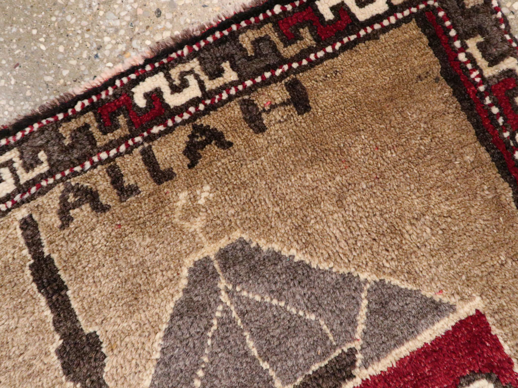 Vintage Turkish Anatolian Pictorial Rug, No.12633 - Gsblank