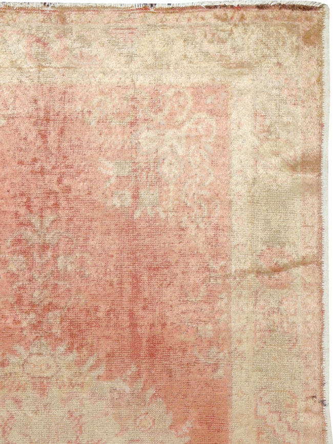 Antique Turkish Oushak Rug, No.12662 - Gsblank