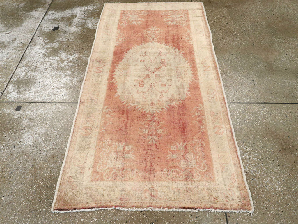 Antique Turkish Oushak Rug, No.12662 - Gsblank
