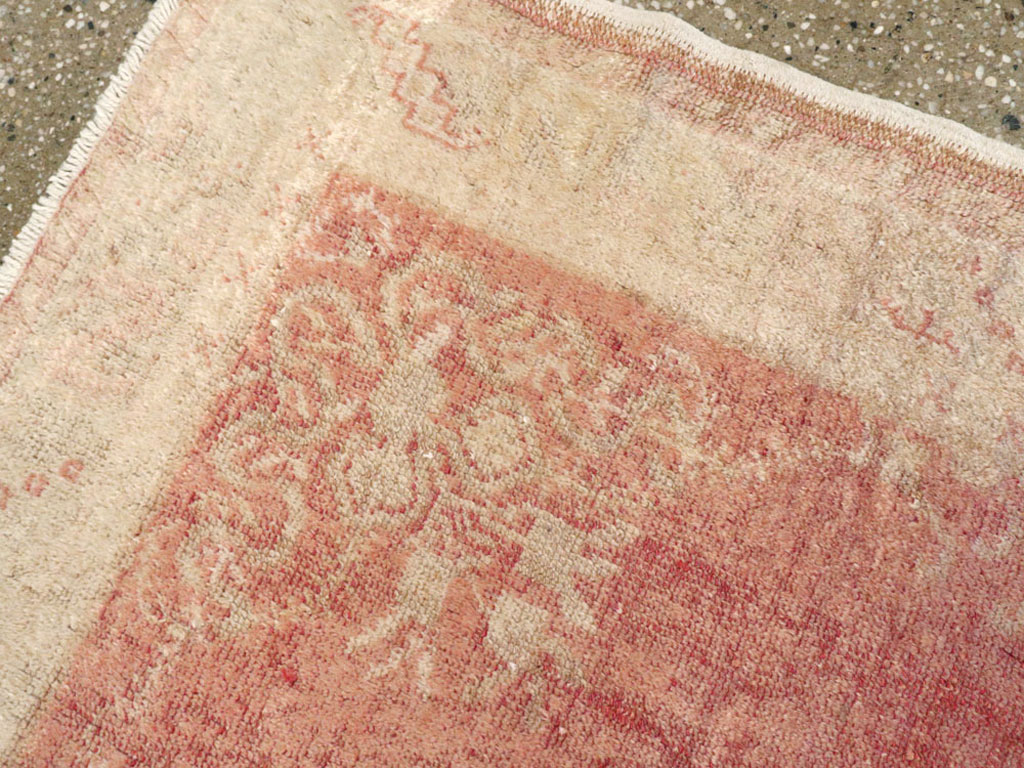 Antique Turkish Oushak Rug, No.12662 - Gsblank