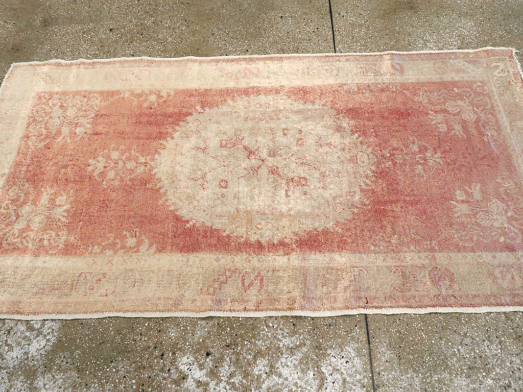 Antique Turkish Oushak Rug, No.12662 - Gsblank