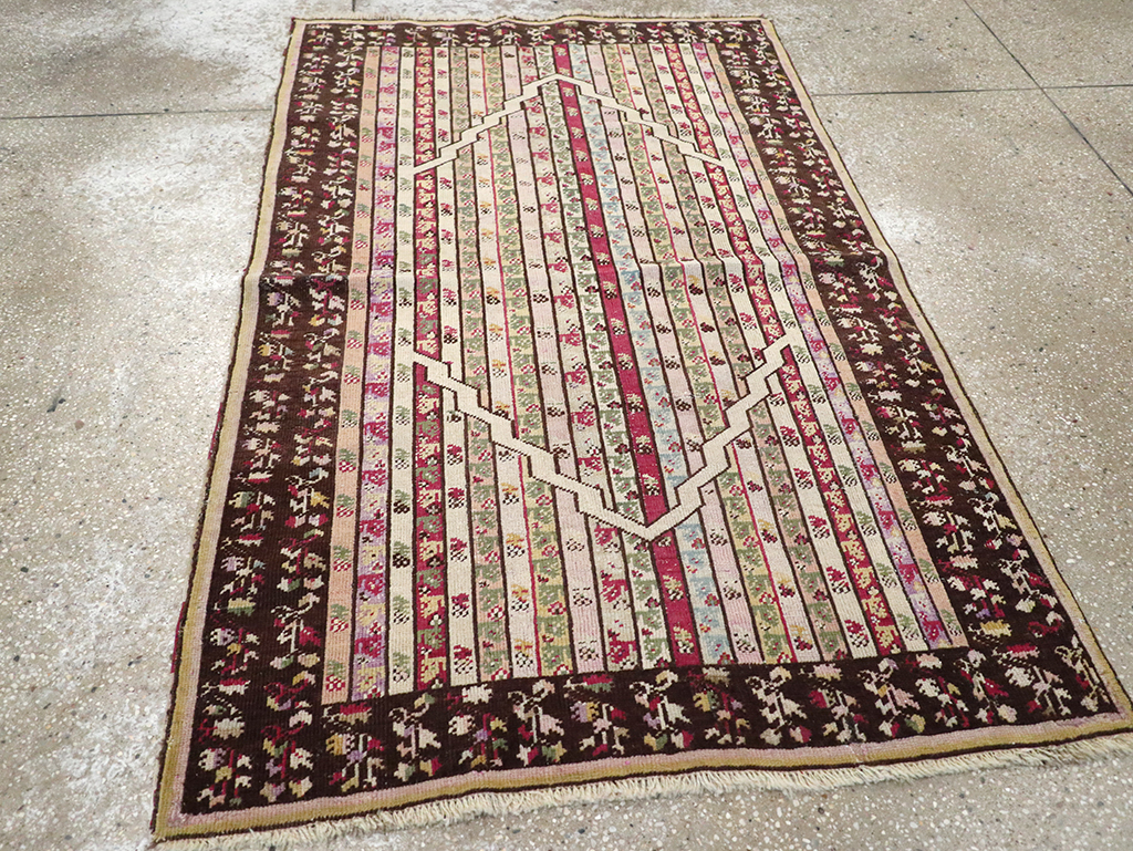 Antique Tukish Ghiordes Rug, No.12693 - Gsblank