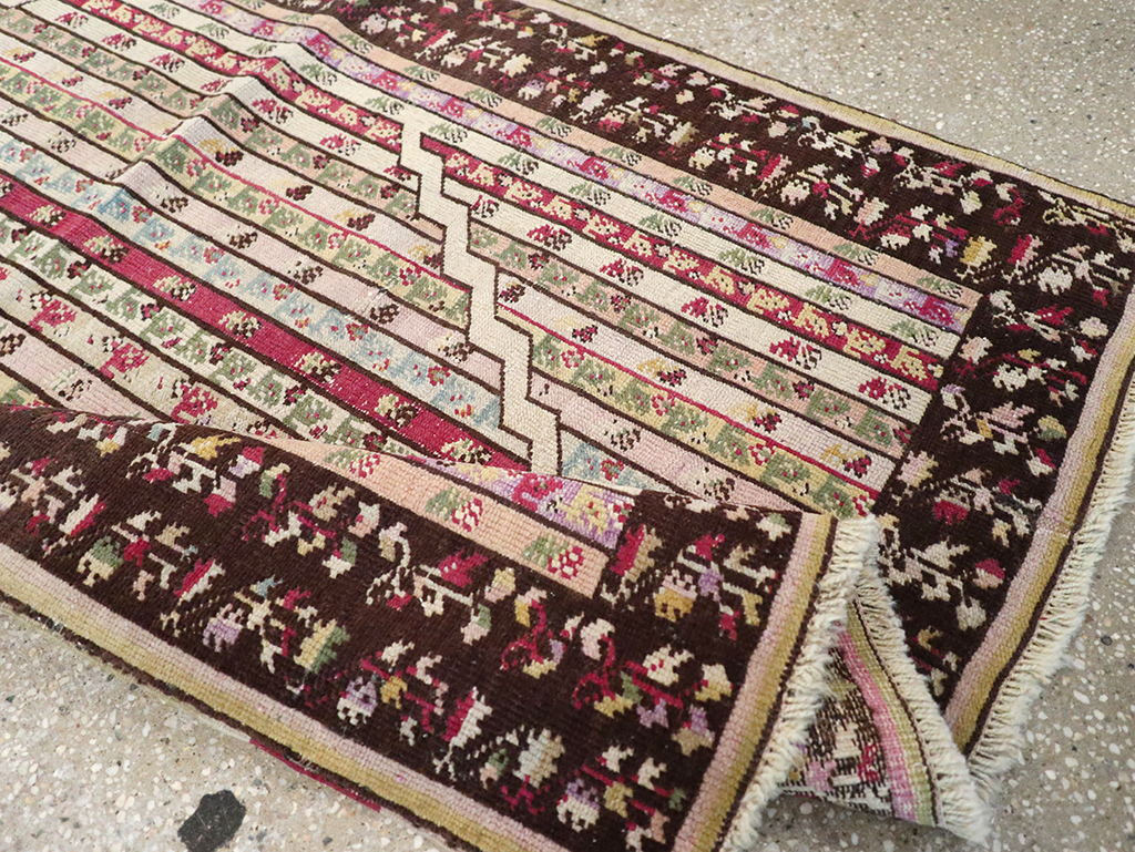 Antique Tukish Ghiordes Rug, No.12693 - Gsblank