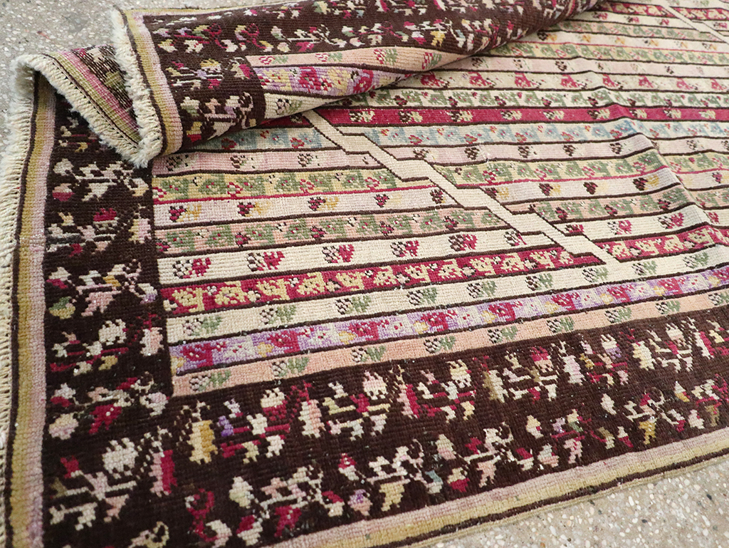 Antique Tukish Ghiordes Rug, No.12693 - Gsblank