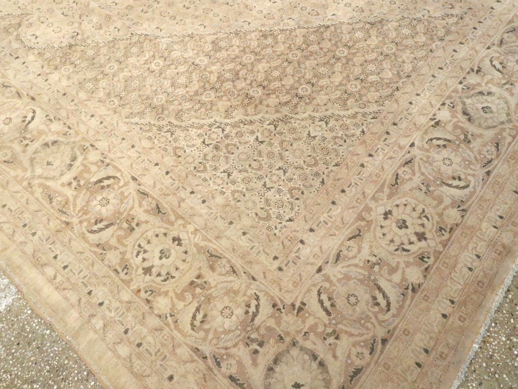 Antique Persian Tabriz Rug, No.12727 - Gsblank