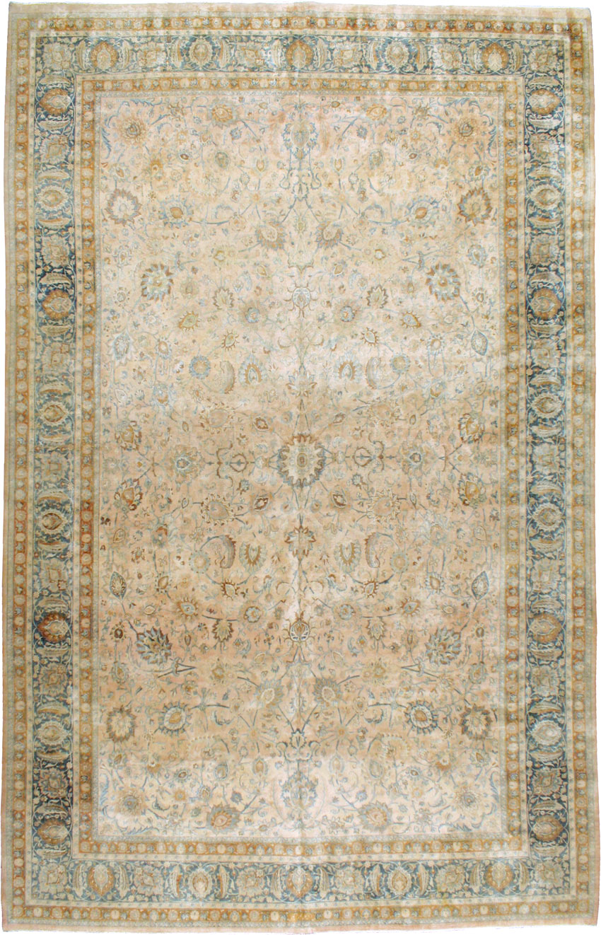 Antique Persian Mashad Rug, No.12731 - Gsblank
