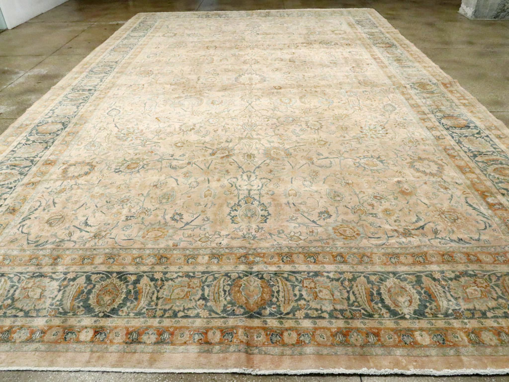 Antique Persian Mashad Rug, No.12731 - Gsblank