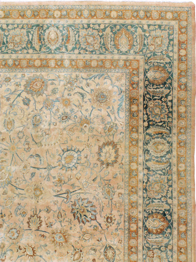 Antique Persian Mashad Rug, No.12731 - Gsblank