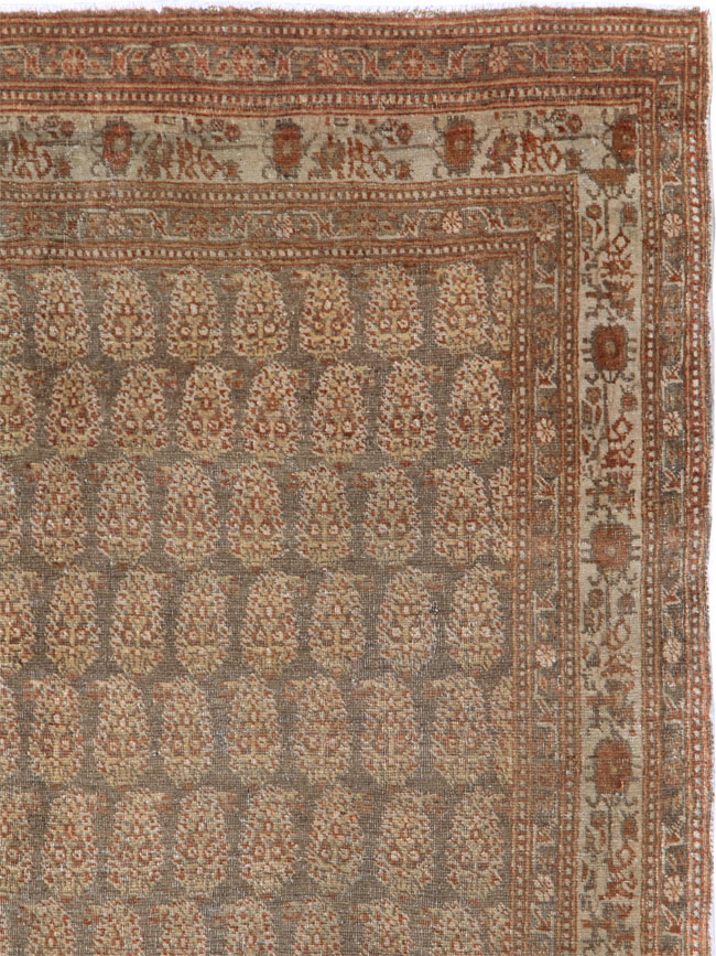 Antique Persian Tabriz Haji Jalili Rug, No.12764 - Gsblank