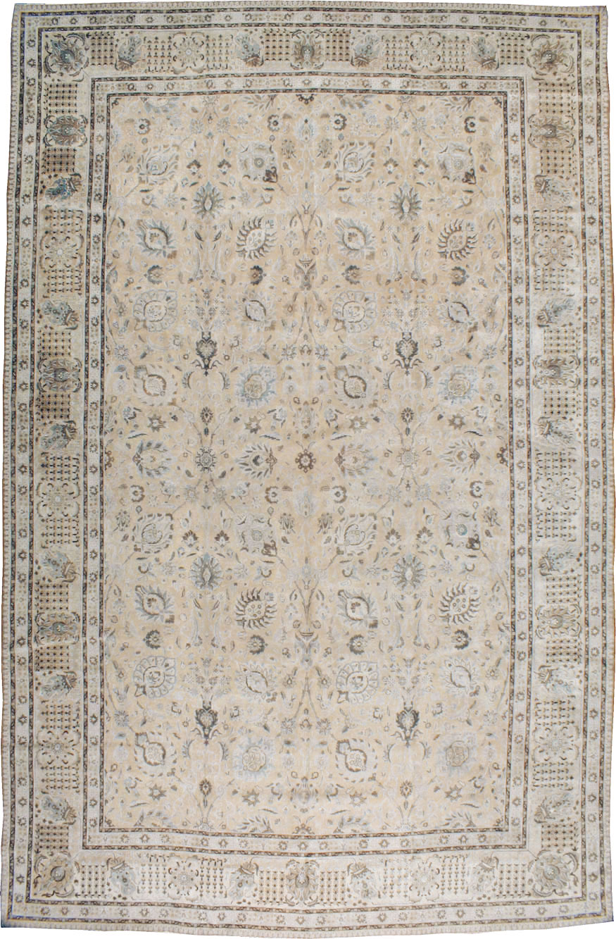 Antique Persian Tabriz Rug, No.12777 - Gsblank