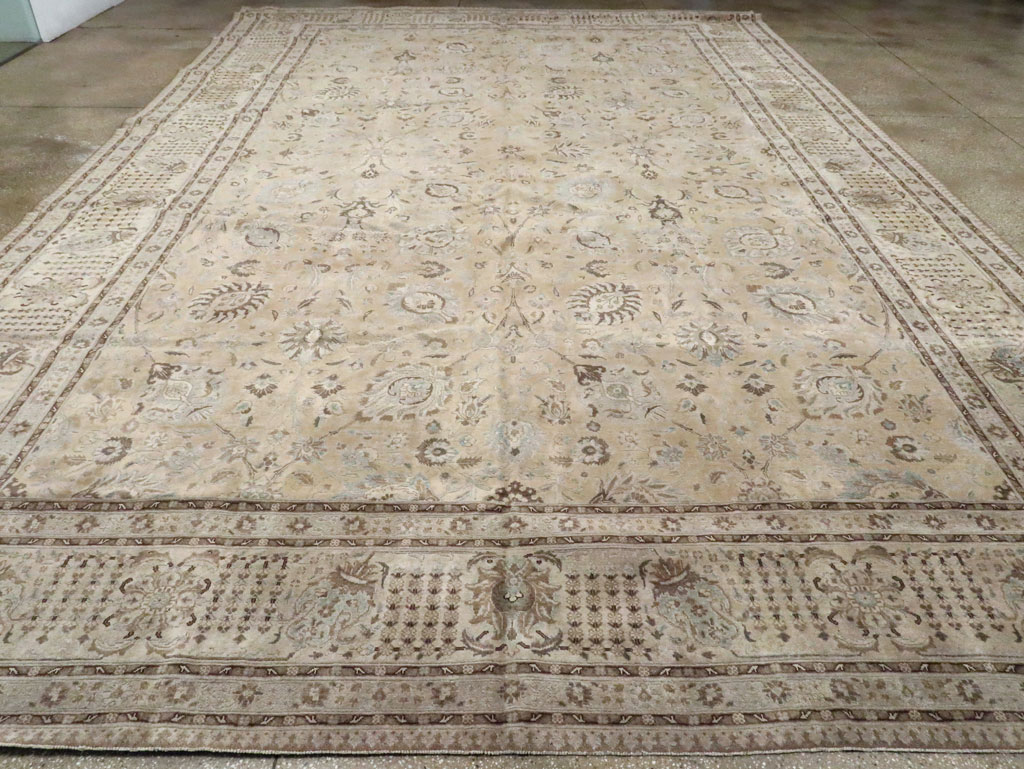 Antique Persian Tabriz Rug, No.12777 - Gsblank