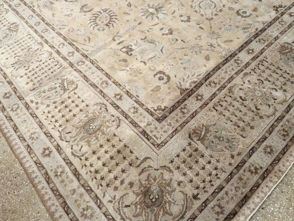 Antique Persian Tabriz Rug, No.12777 - Gsblank