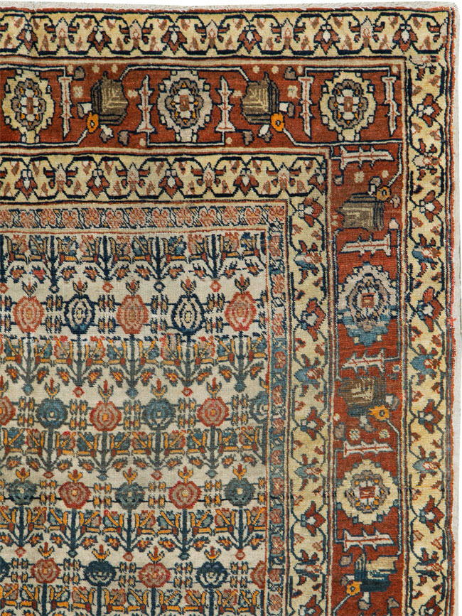 Antique Persian Tabriz Rug, No.12817 - Gsblank