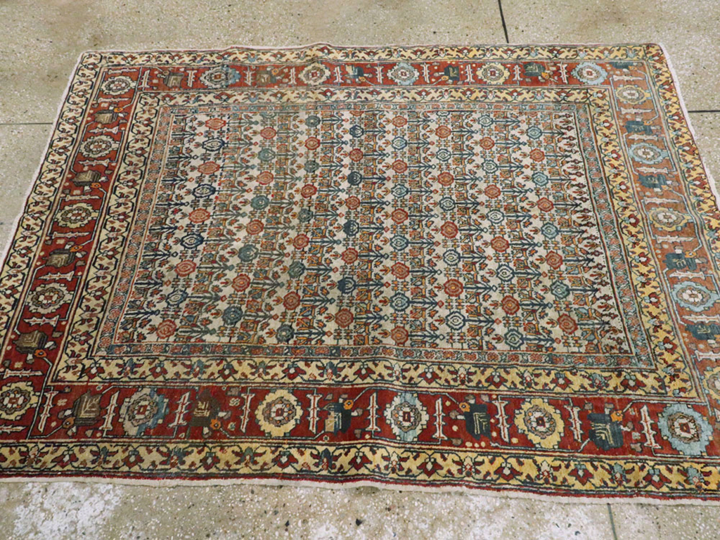 Antique Persian Tabriz Rug, No.12817 - Gsblank