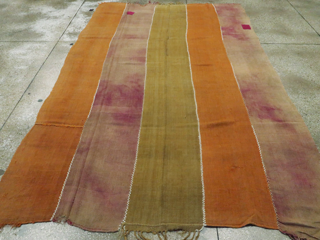 Vintage Turkish Flatweave Kilim Rug, No.12828 - Gsblank