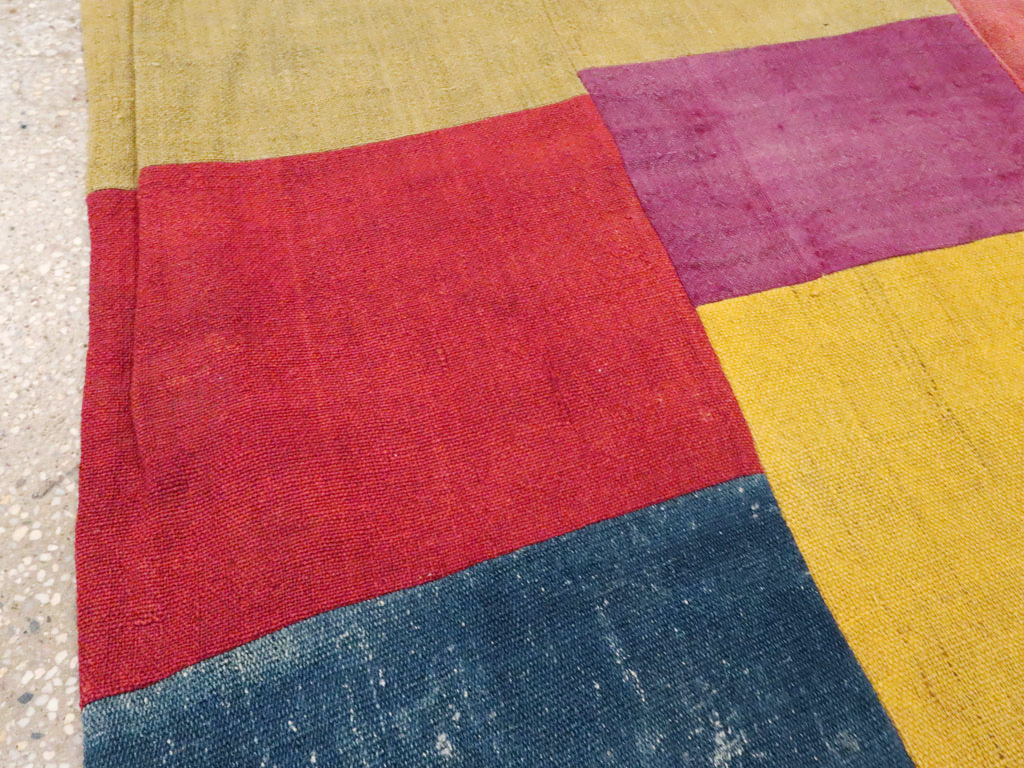 Vintage Turkish Anatolain Kilim Rug, No.12831 - Gsblank