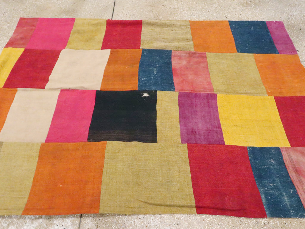 Vintage Turkish Anatolain Kilim Rug, No.12831 - Gsblank