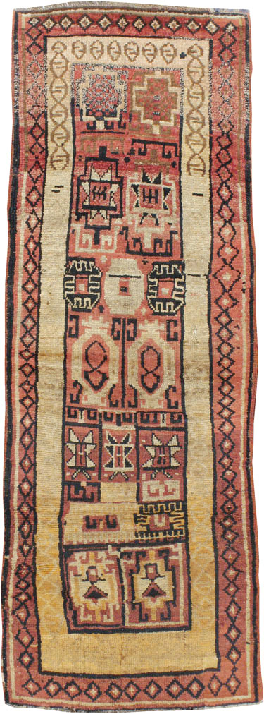 Antique Turkish Anatolian Runner, No.12833 - Gsblank