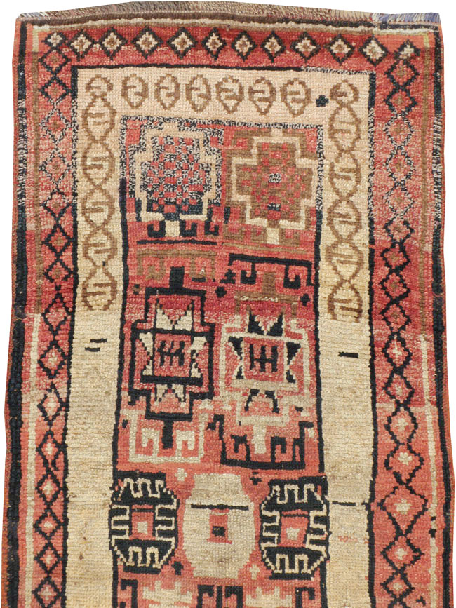 Antique Turkish Anatolian Runner, No.12833 - Gsblank