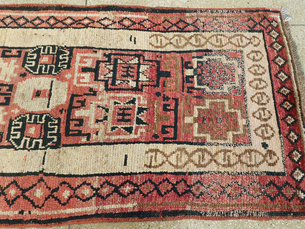 Antique Turkish Anatolian Runner, No.12833 - Gsblank