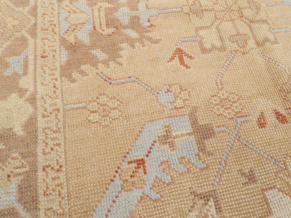 Antique Turkish Oushak Rug, No.12879 - Gsblank