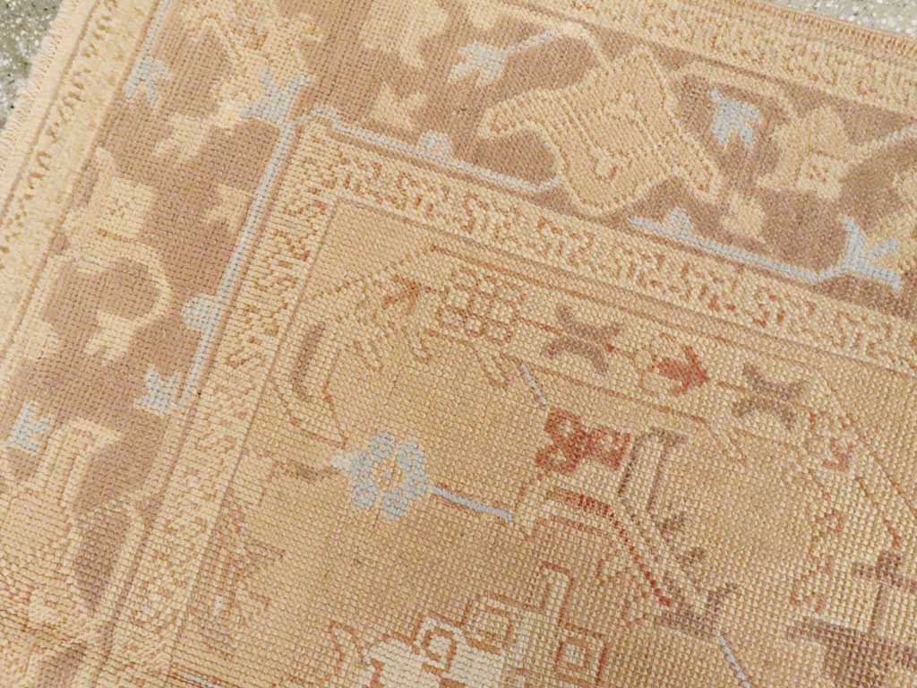 Antique Turkish Oushak Rug, No.12879 - Gsblank