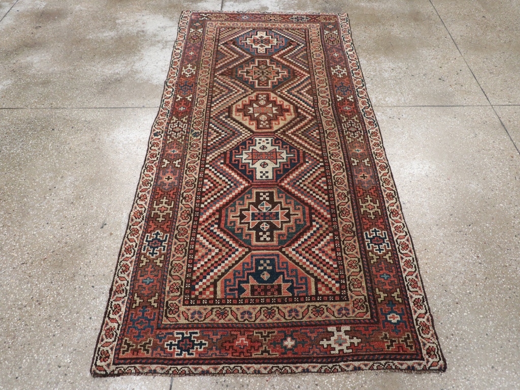 Antique Persian Kurdish Rug, No.12915 - Gsblank