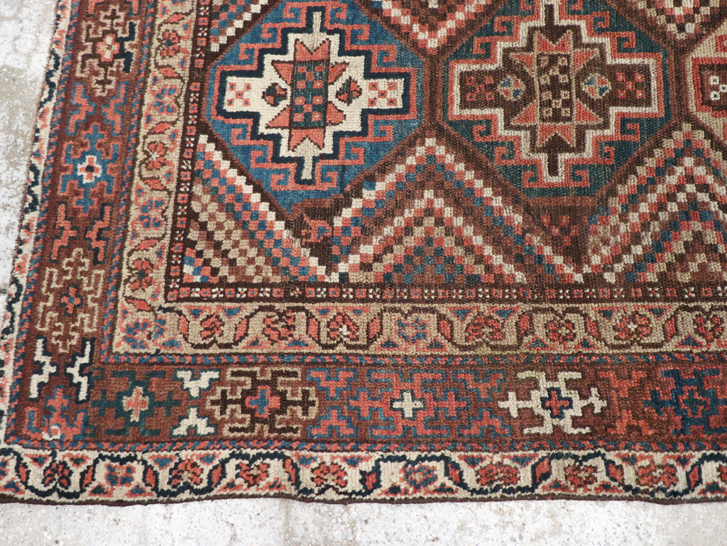 Antique Persian Kurdish Rug, No.12915 - Gsblank