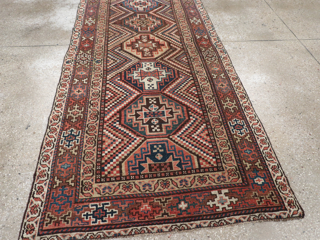 Antique Persian Kurdish Rug, No.12915 - Gsblank