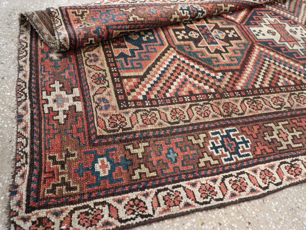 Antique Persian Kurdish Rug, No.12915 - Gsblank