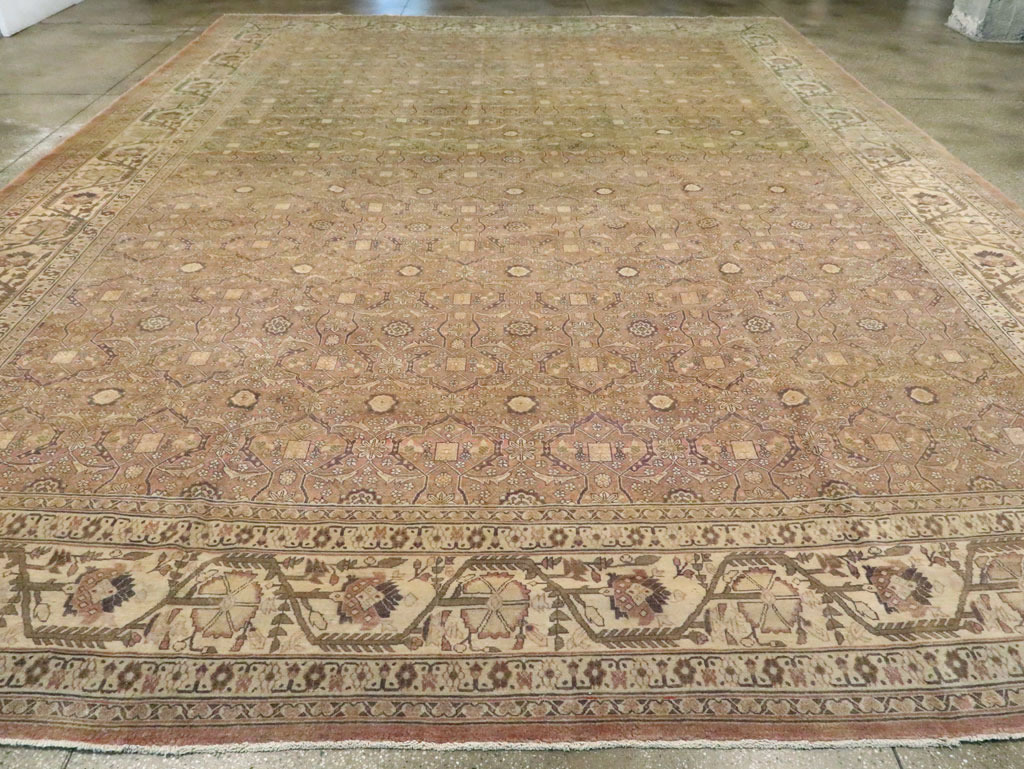 Antique Persian Tabriz Rug, No.12939 - Gsblank