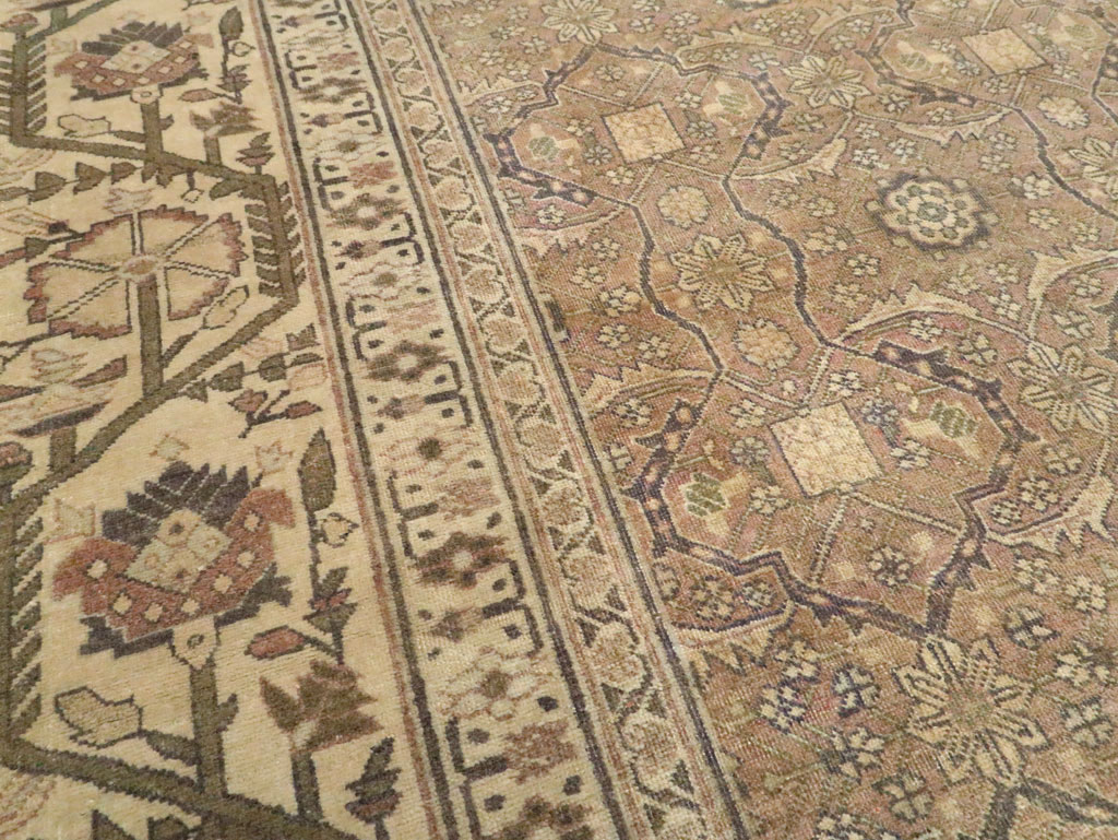 Antique Persian Tabriz Rug, No.12939 - Gsblank