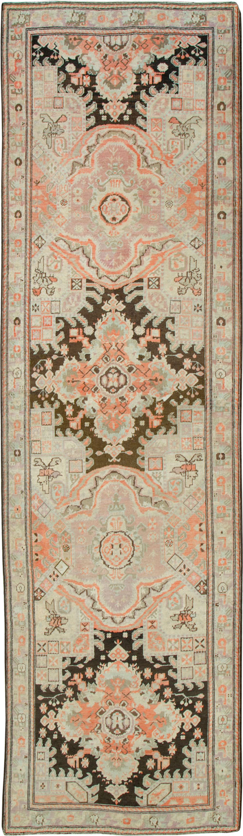 Antique Caucasian Karabagh Runner, No.12943 - Gsblank