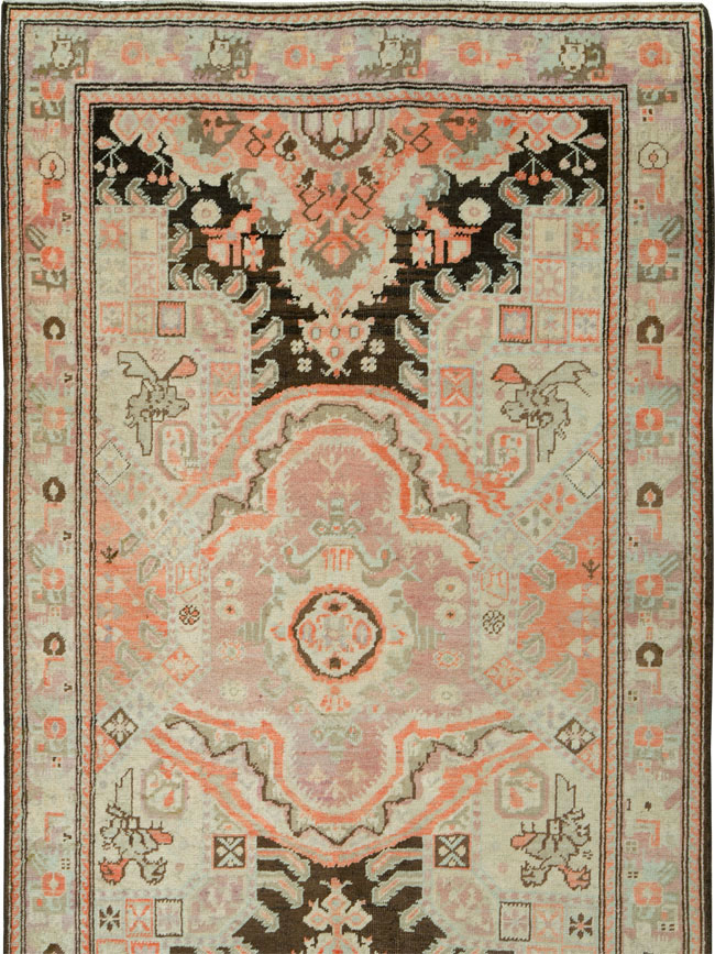 Antique Caucasian Karabagh Runner, No.12943 - Gsblank