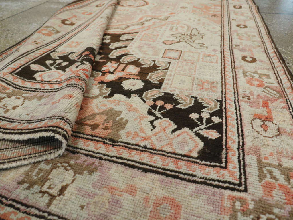 Antique Caucasian Karabagh Runner, No.12943 - Gsblank