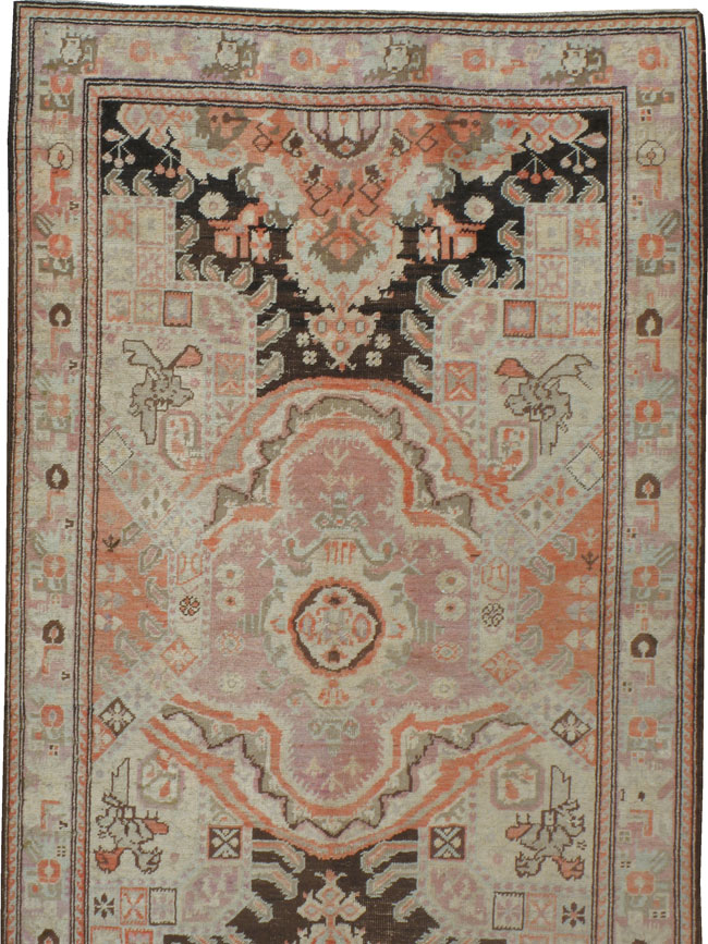 Antique Caucasian Karabagh Runner, No.12943 - Gsblank