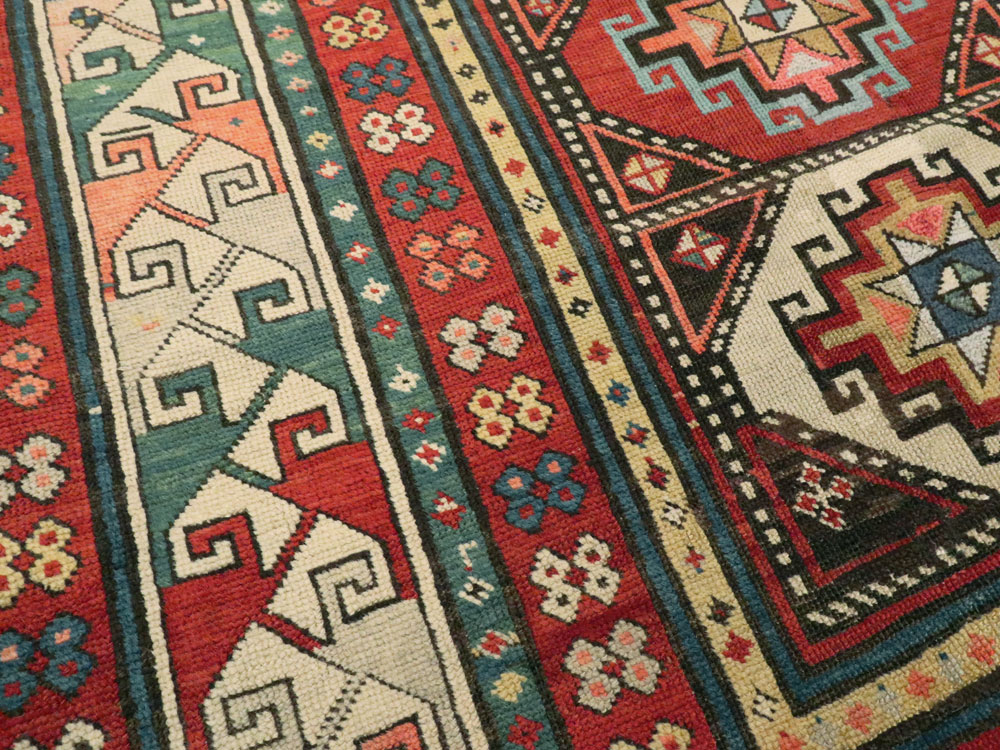 Antique Caucasian Shirvan Rug, No.12955 - Gsblank