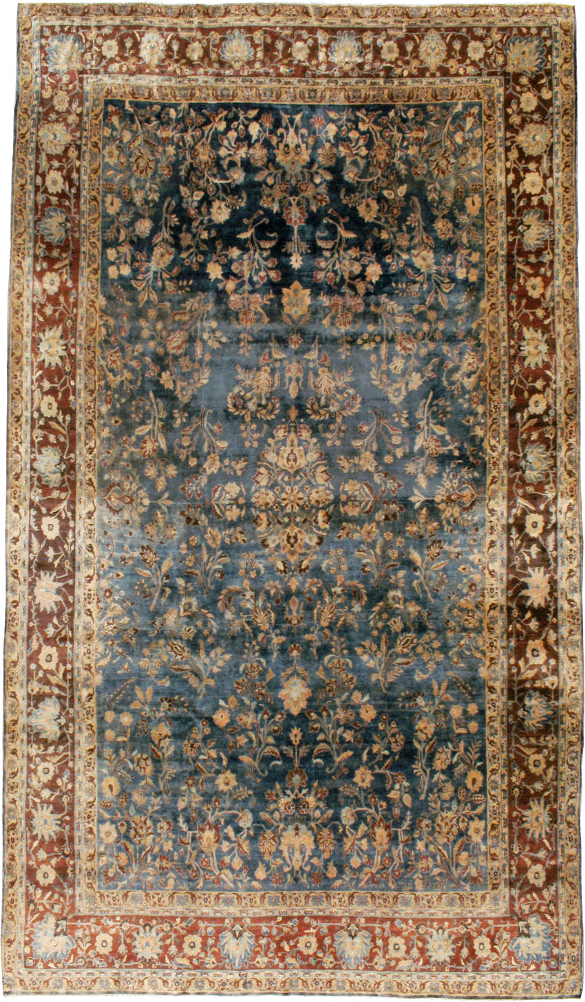 Vintage Persian Lavar Kerman Rug, No.13003 - Gsblank