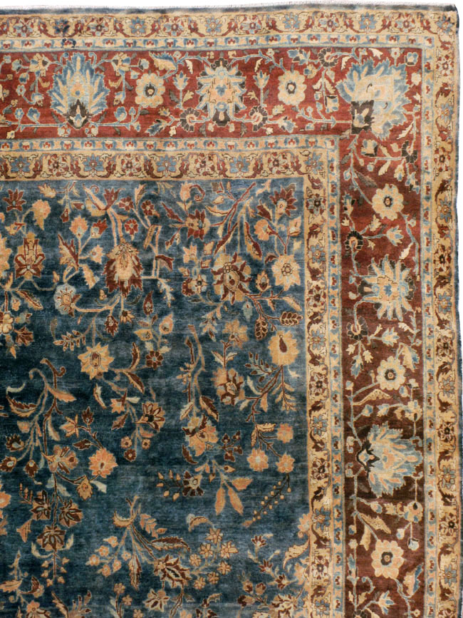 Vintage Persian Lavar Kerman Rug, No.13003 - Gsblank
