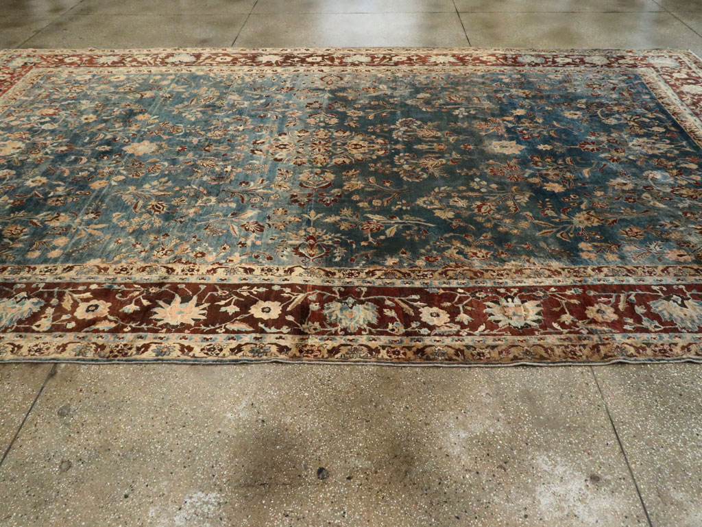 Vintage Persian Lavar Kerman Rug, No.13003 - Gsblank
