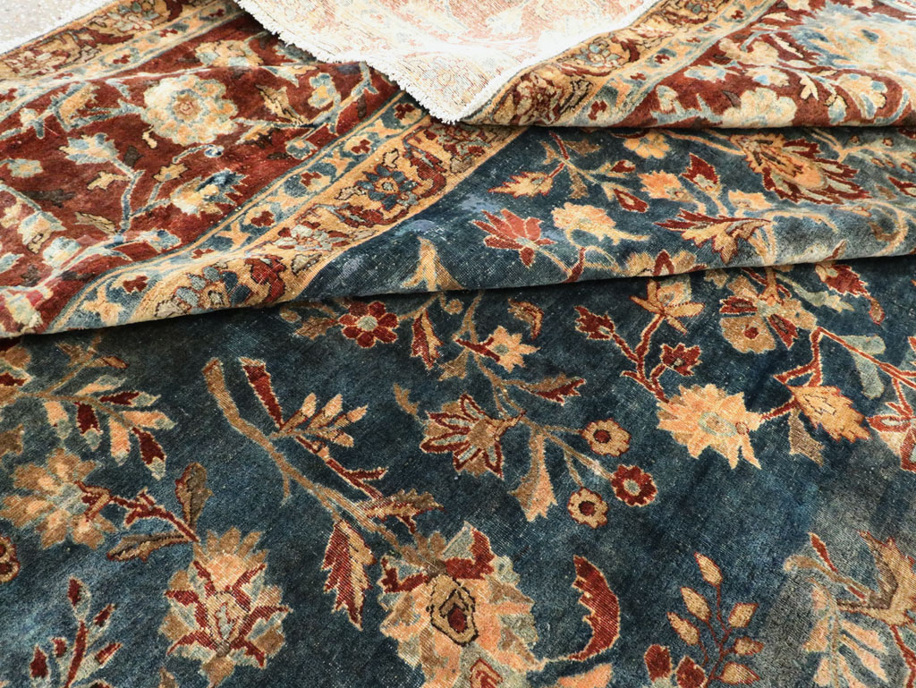 Vintage Persian Lavar Kerman Rug, No.13003 - Gsblank