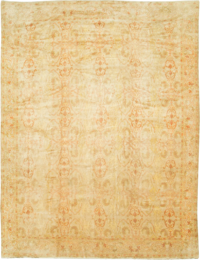 Antique Spanish Cuenca Rug, No.13012 - Gsblank