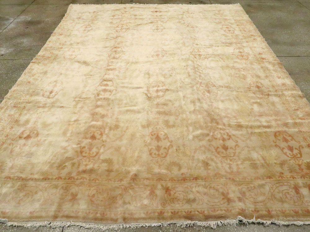 Antique Spanish Cuenca Rug, No.13012 - Gsblank