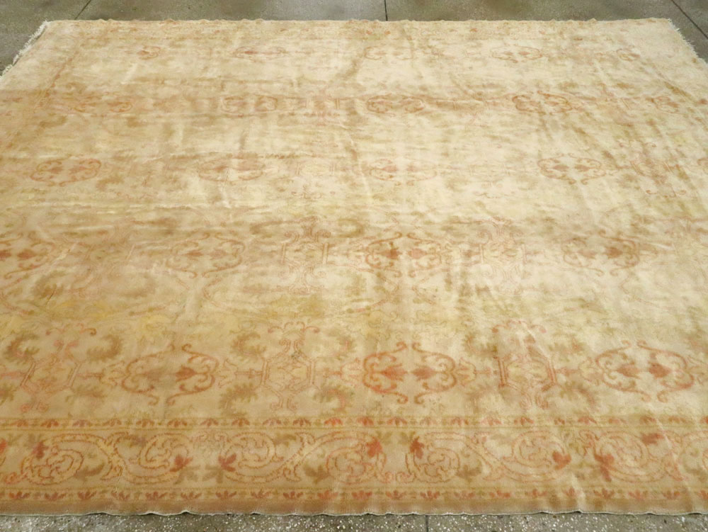 Antique Spanish Cuenca Rug, No.13012 - Gsblank