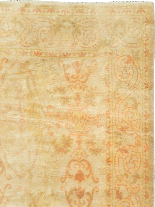 Antique Spanish Cuenca Rug, No.13012 - Gsblank